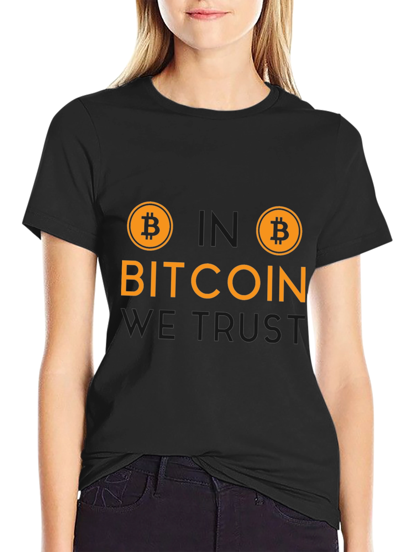 Bitcoin We Trust T-Shirt - Crypto Currency Tee