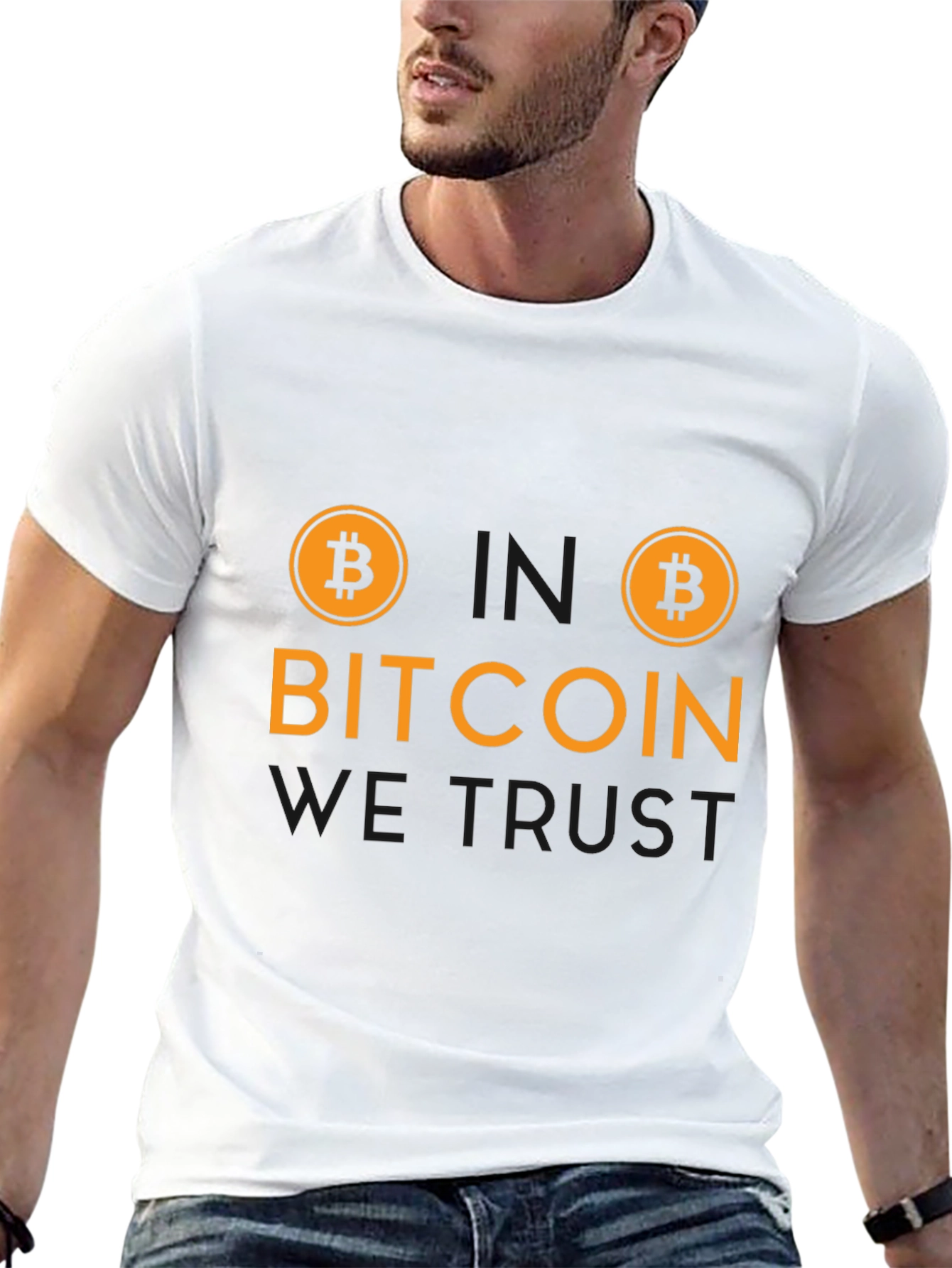Bitcoin We Trust T-Shirt - Crypto Currency Tee