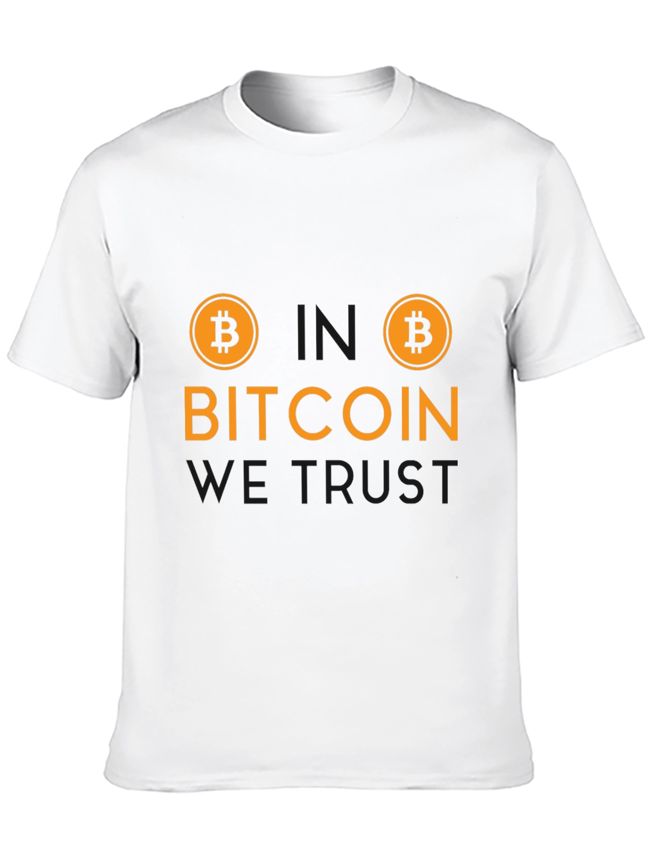 Bitcoin We Trust T-Shirt - Crypto Currency Tee