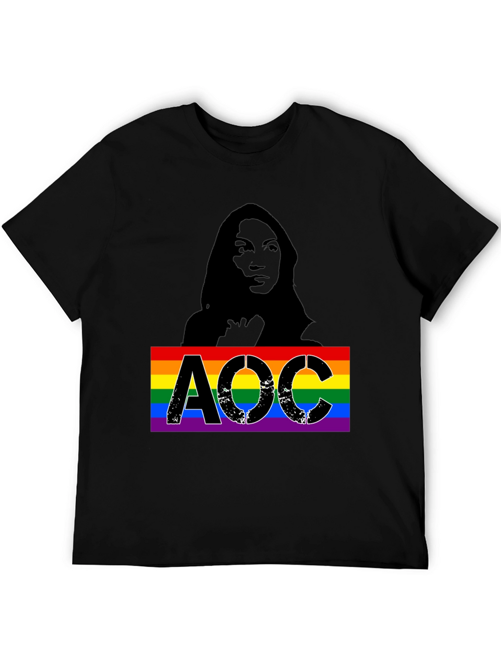 AOC LGBTQ Pride T-Shirt