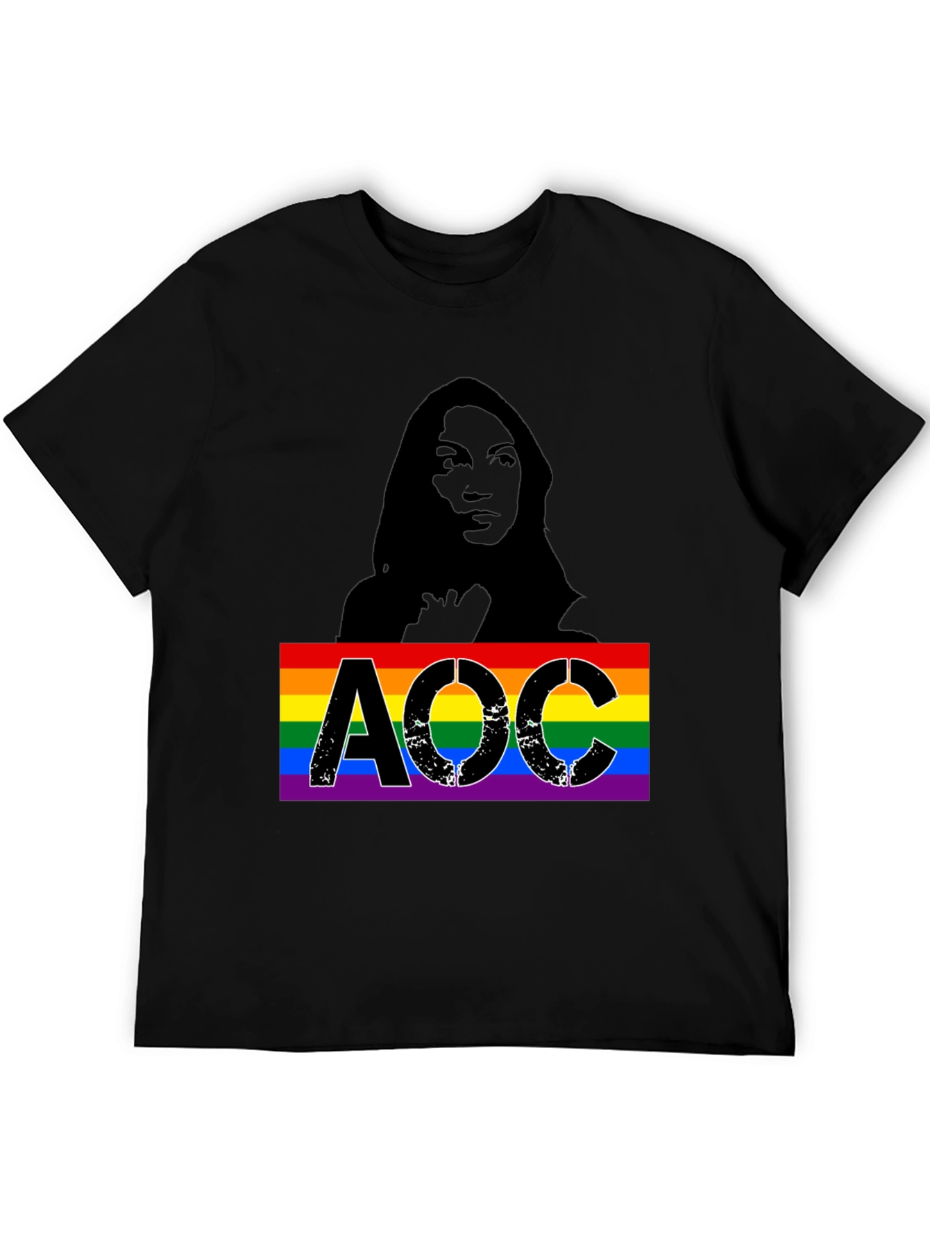 AOC LGBTQ Pride T-Shirt
