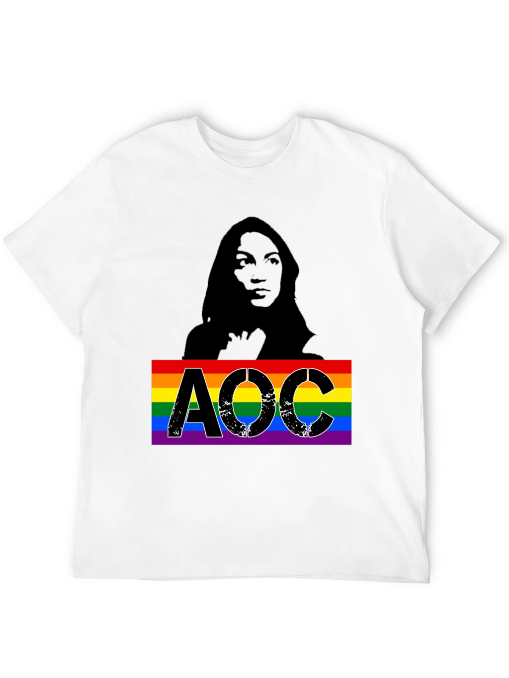 AOC LGBTQ Pride T-Shirt