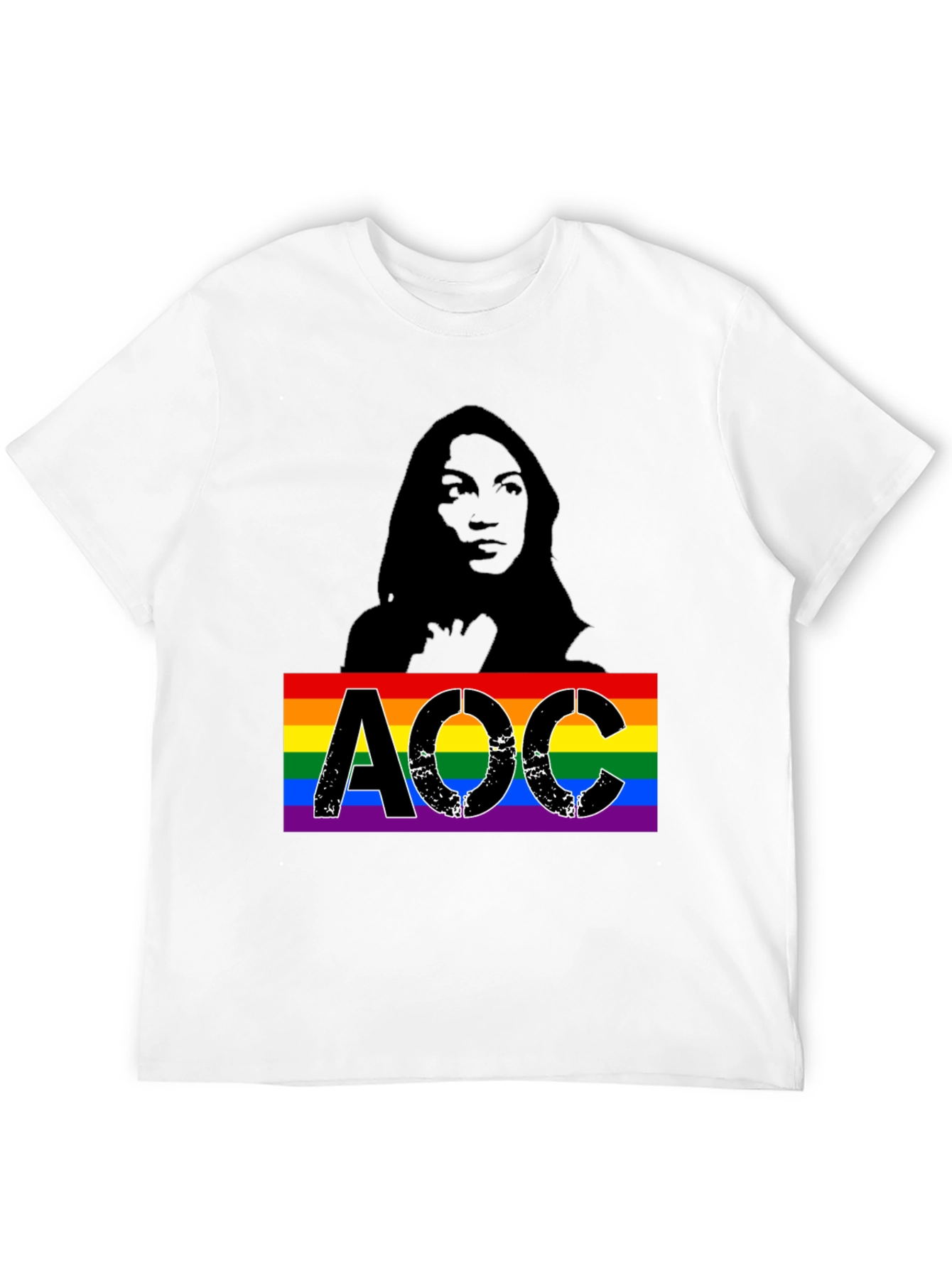 AOC LGBTQ Pride T-Shirt