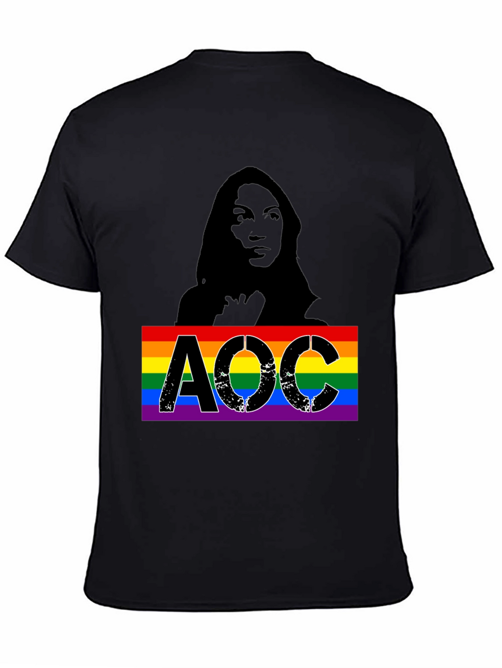 AOC LGBTQ Pride T-Shirt