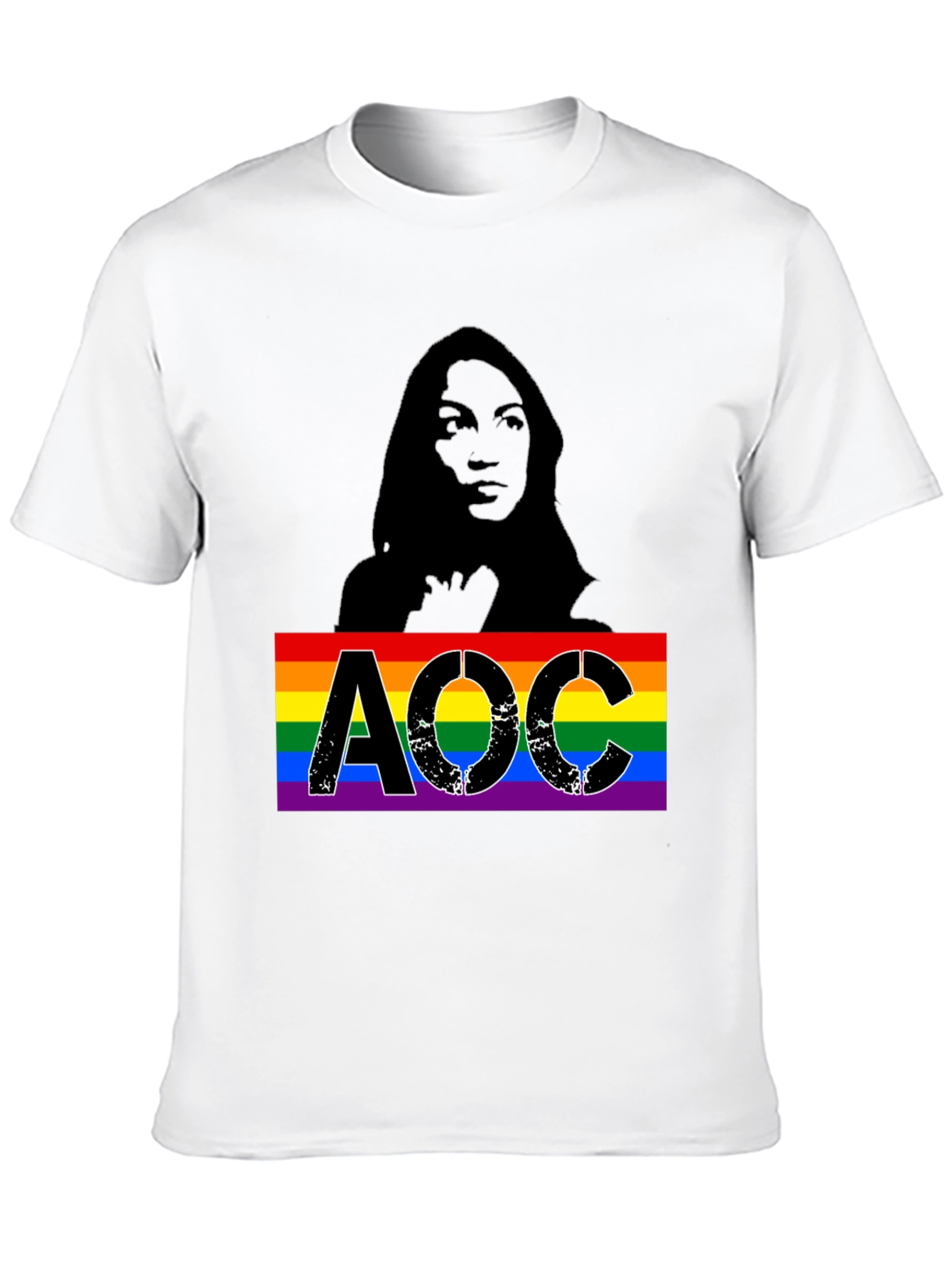 AOC LGBTQ Pride T-Shirt