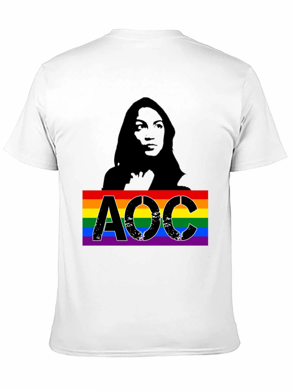 AOC LGBTQ Pride T-Shirt