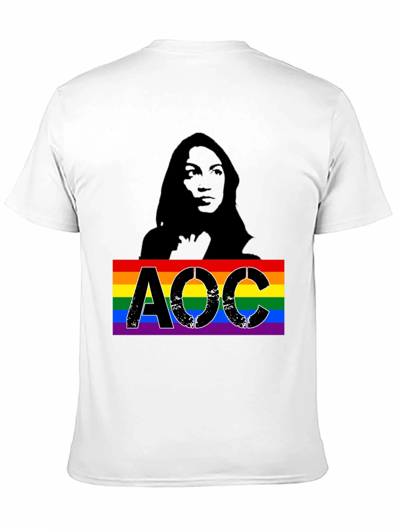 AOC LGBTQ Pride T-Shirt