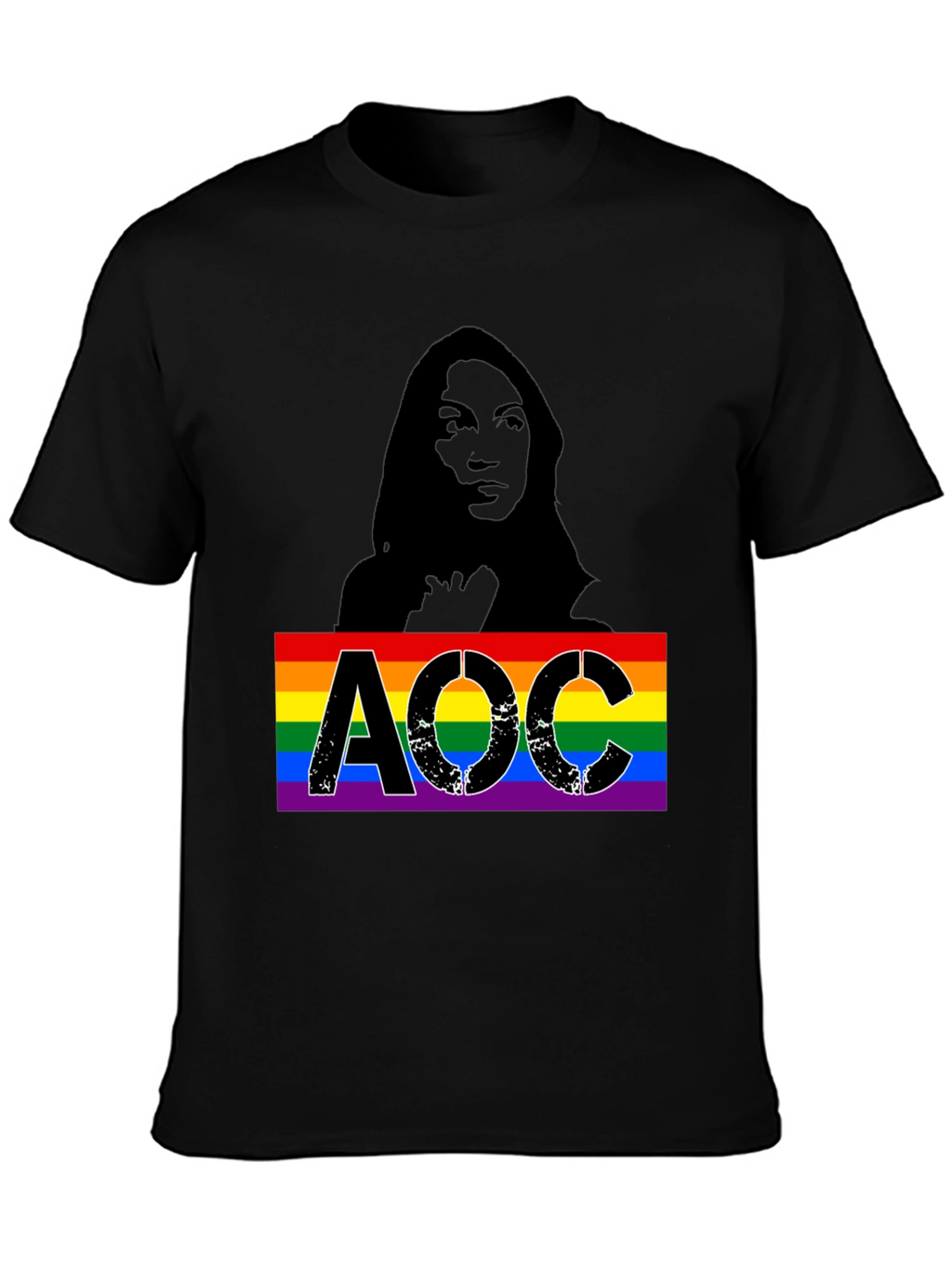 AOC LGBTQ Pride T-Shirt