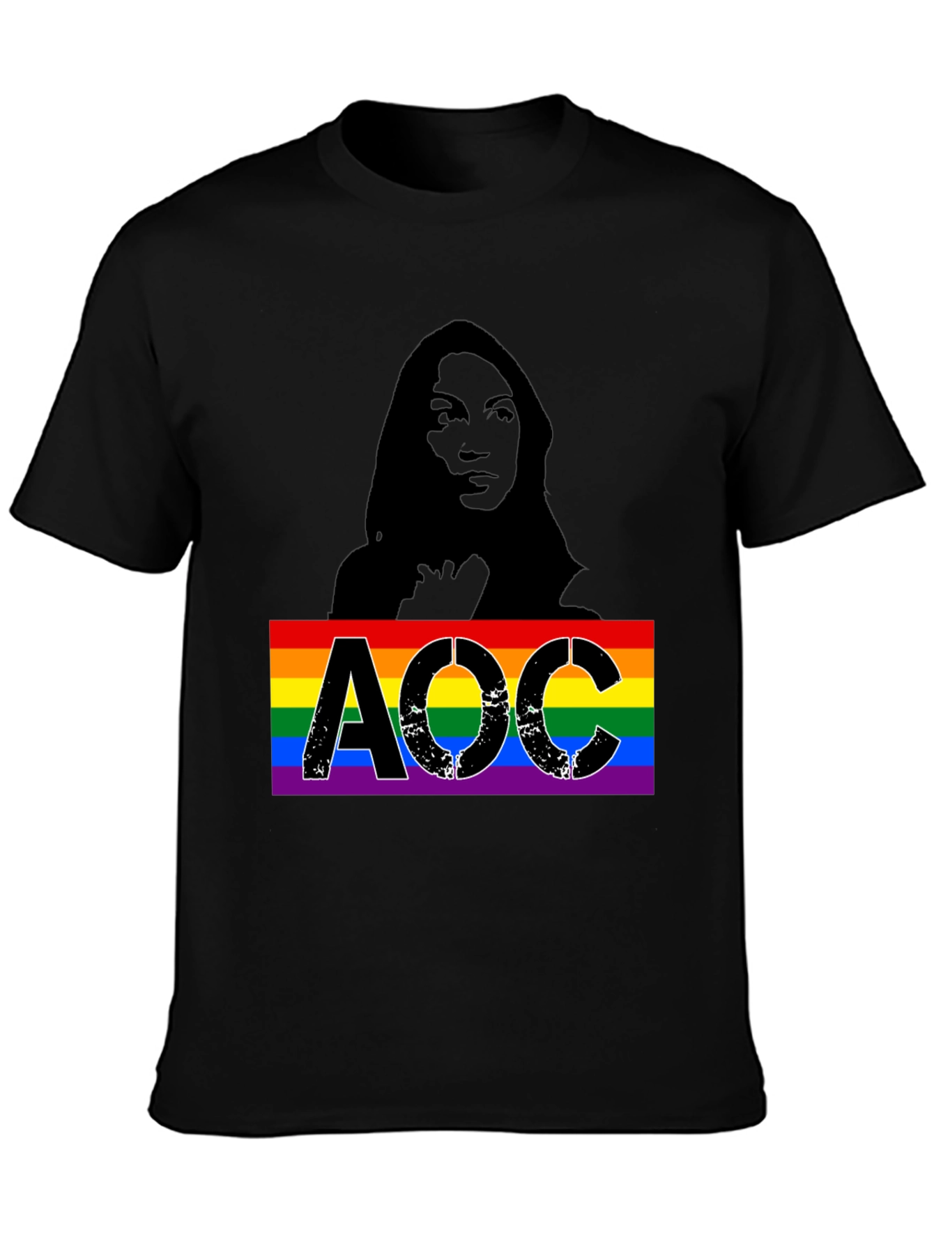 AOC LGBTQ Pride T-Shirt