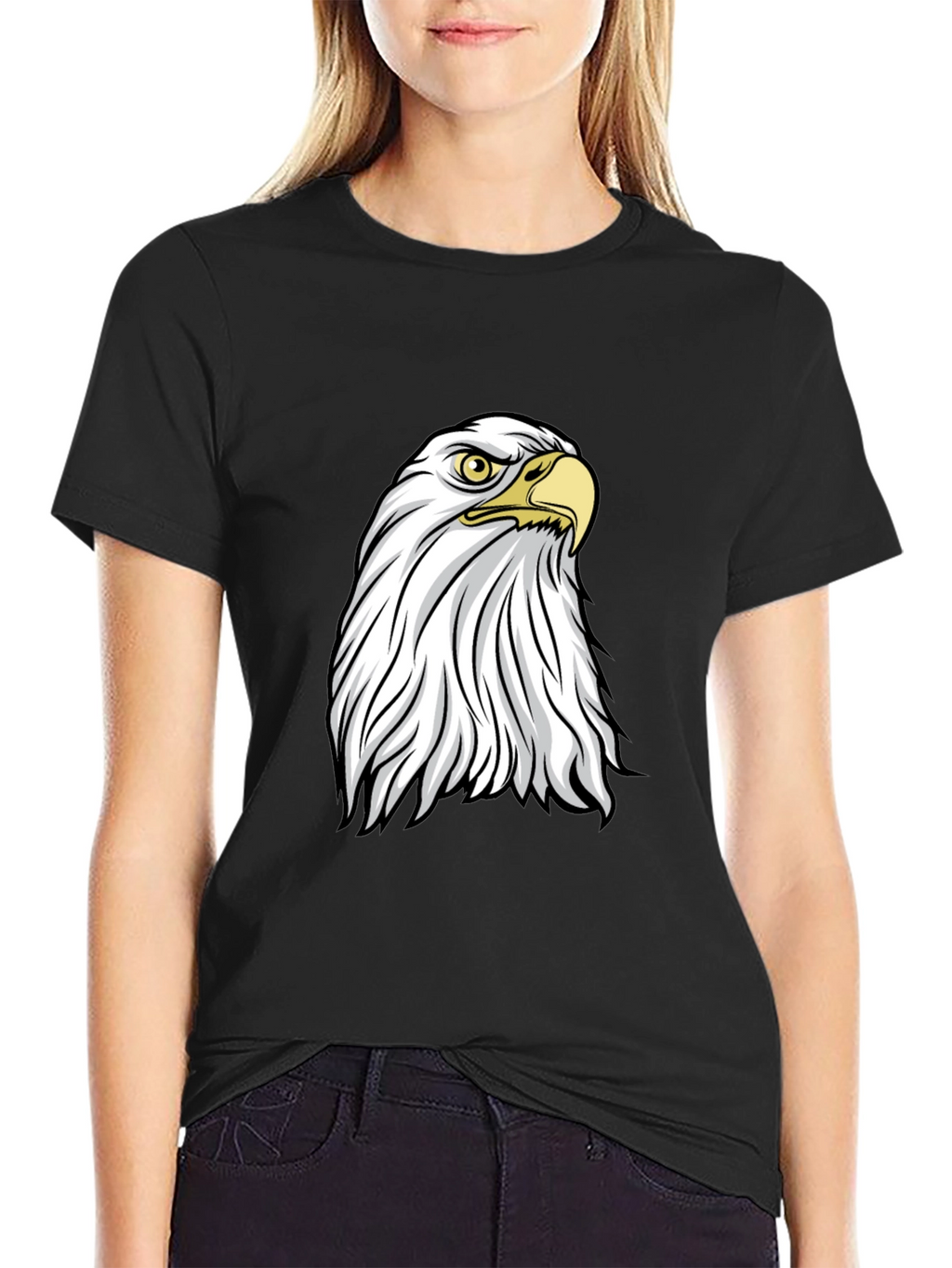 Bald Eagle Graphic Tee - Patriotic Style