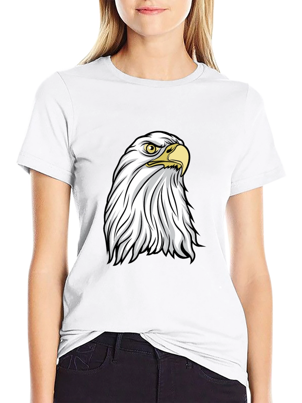 Bald Eagle Graphic Tee - Patriotic Style