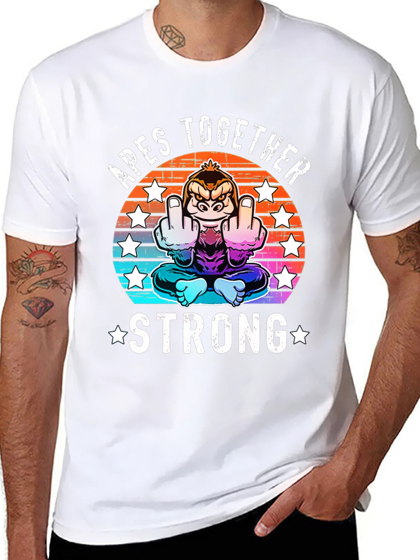 Apes Together Strong Graphic Tee