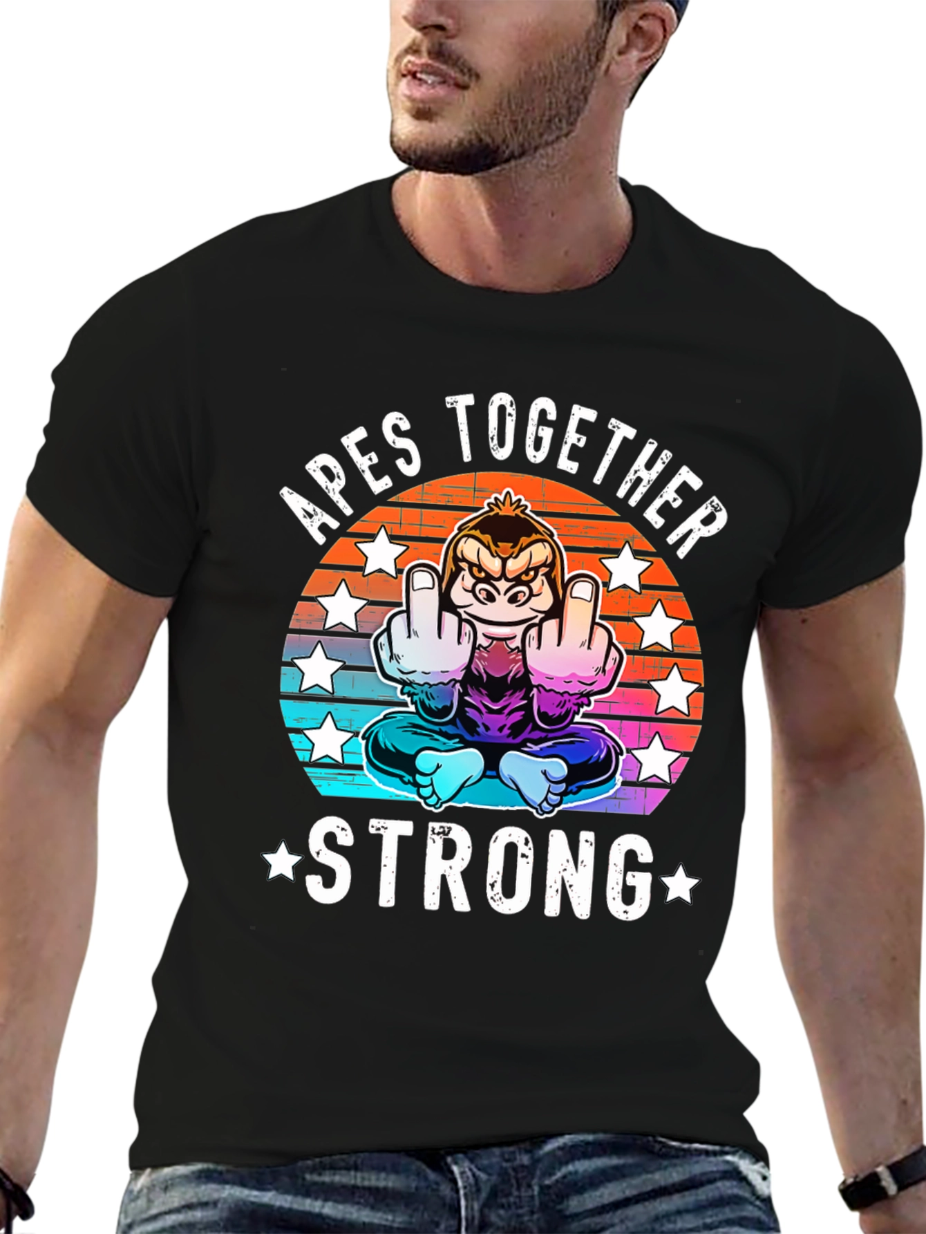 Apes Together Strong Graphic Tee