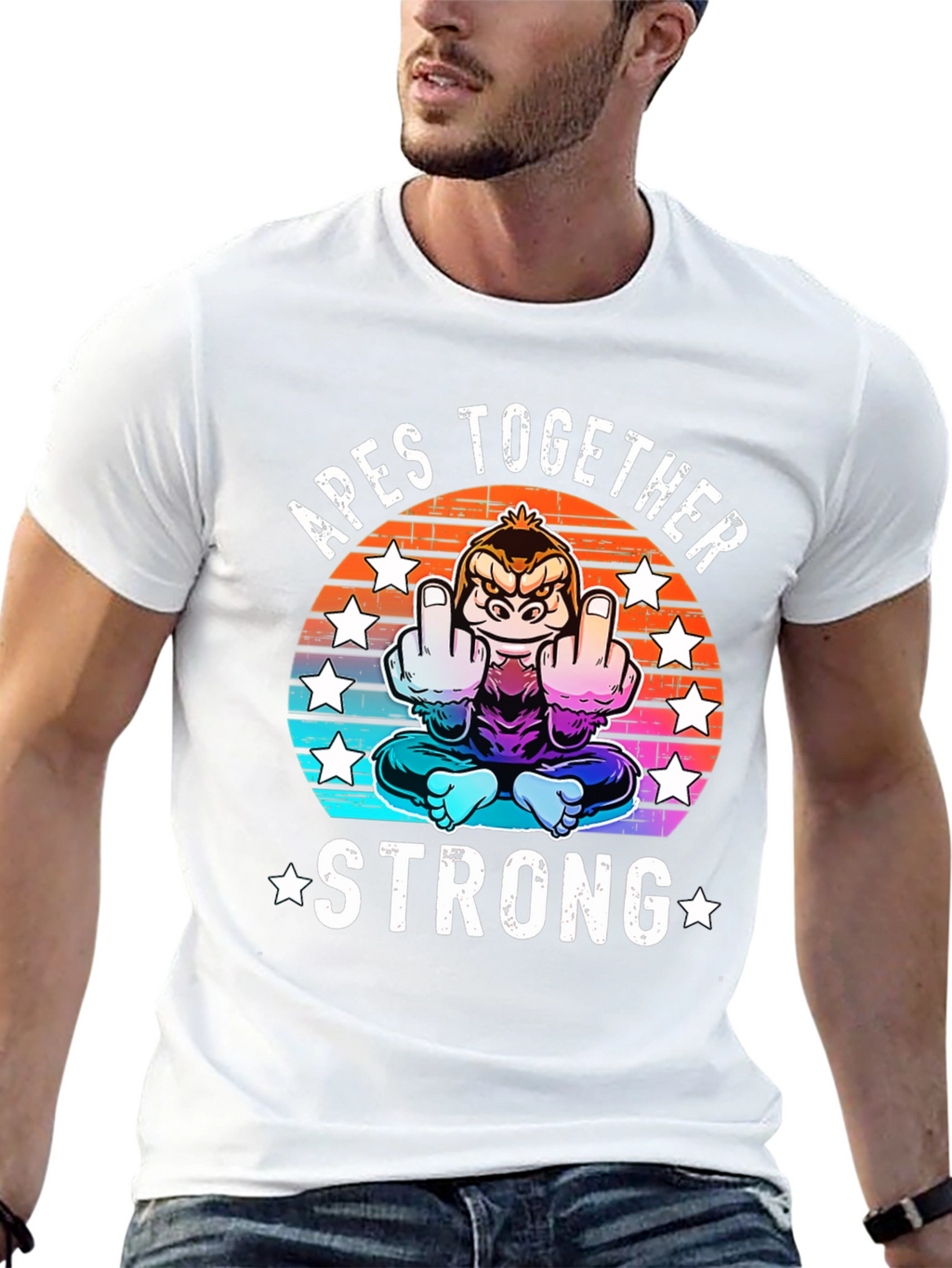Apes Together Strong Graphic Tee
