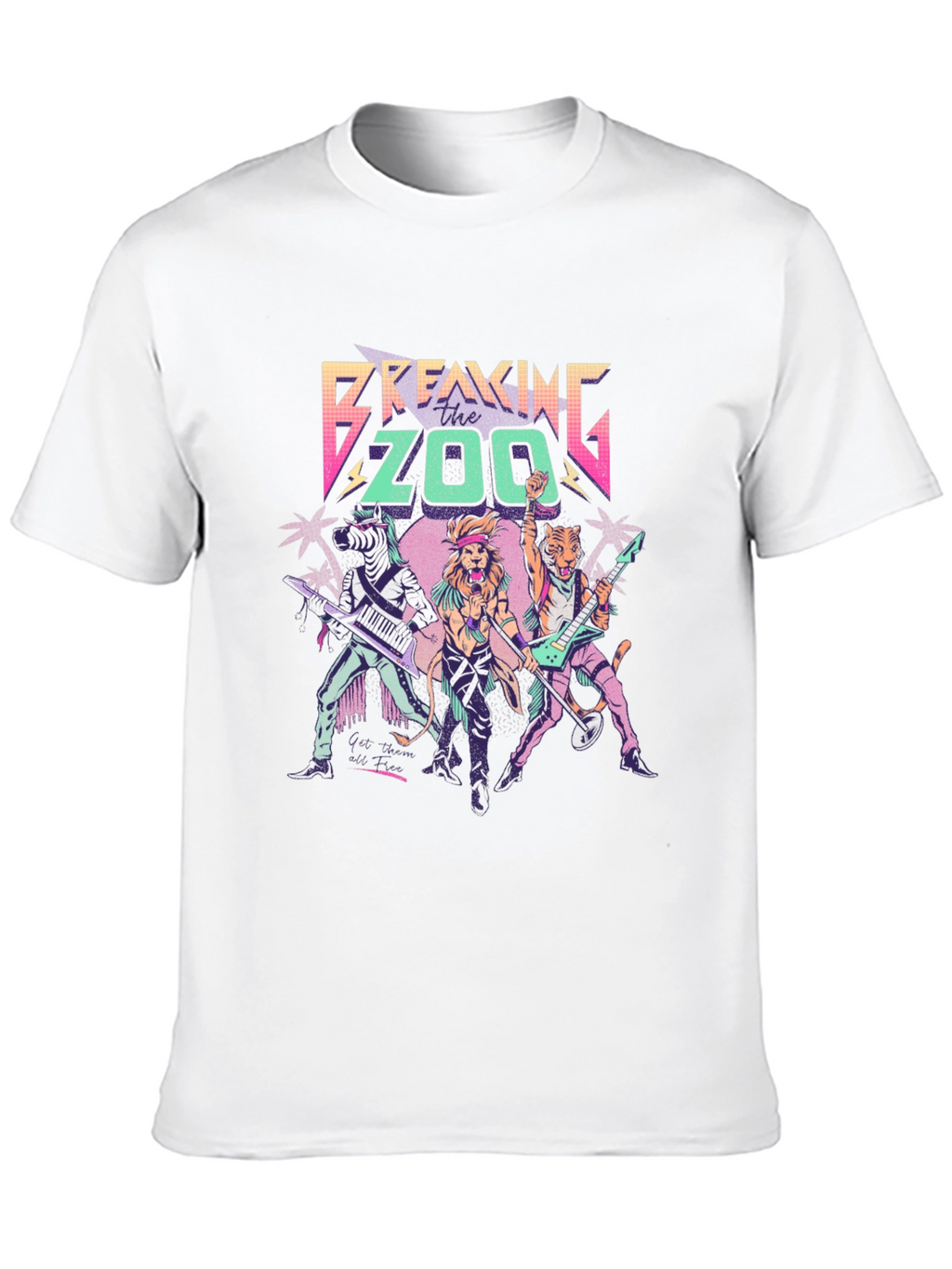 Breaking Zoo Black T-Shirt