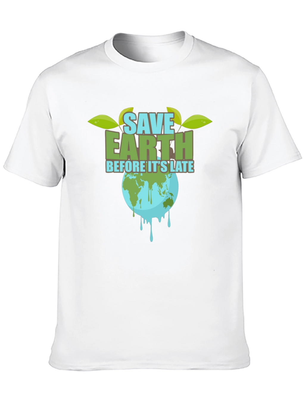 Save Earth Graphic Tee - Environmental Awareness T-Shirt