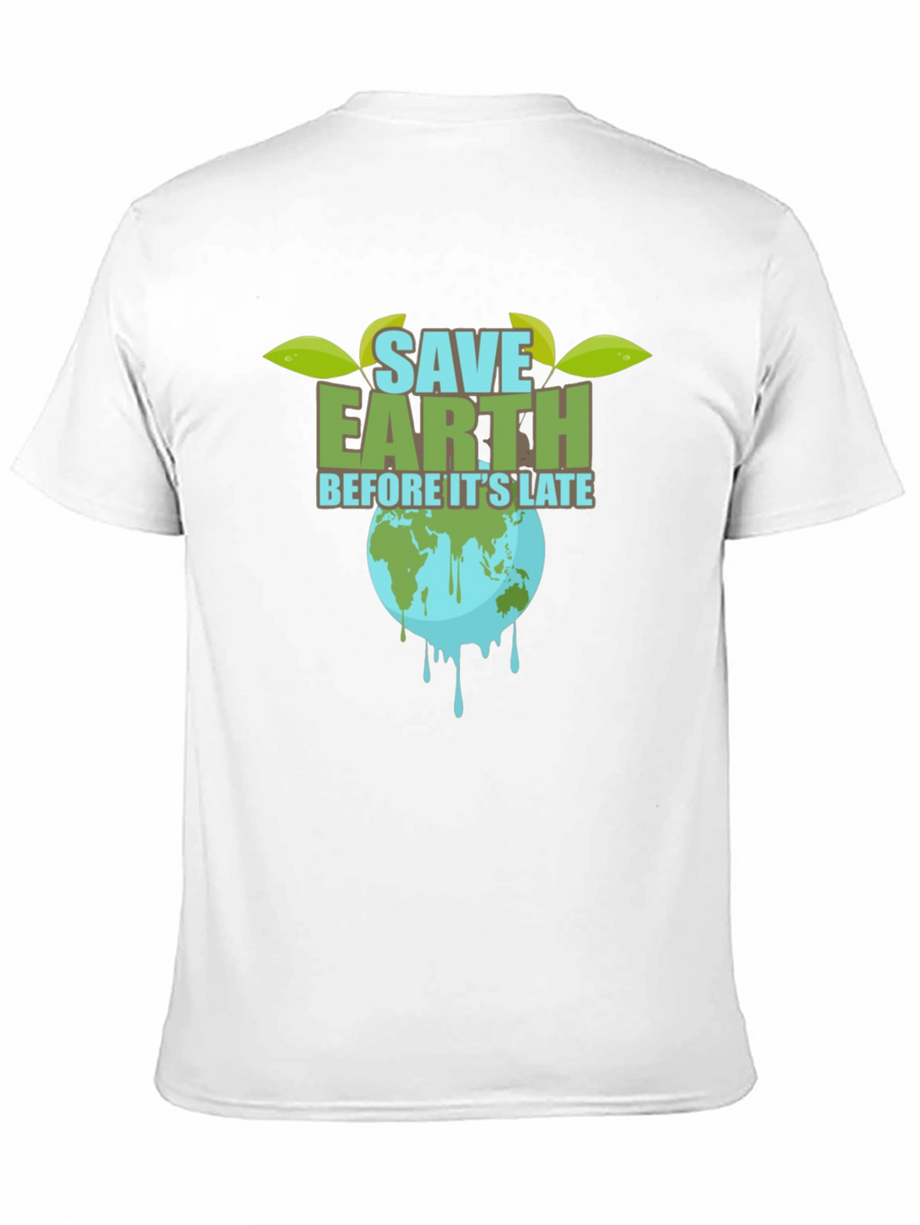 Save Earth Graphic Tee - Environmental Awareness T-Shirt