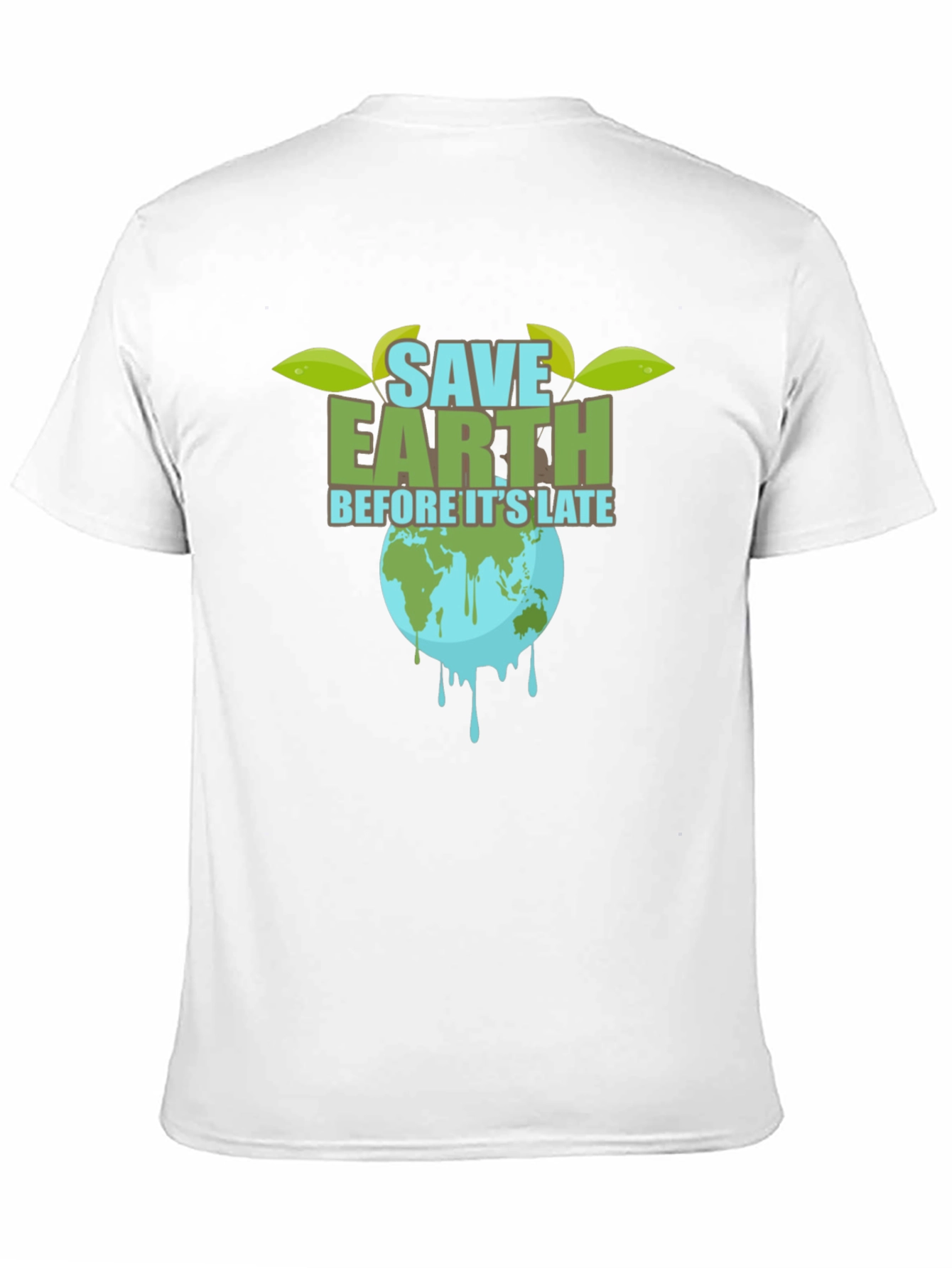 Save Earth Graphic Tee - Environmental Awareness T-Shirt