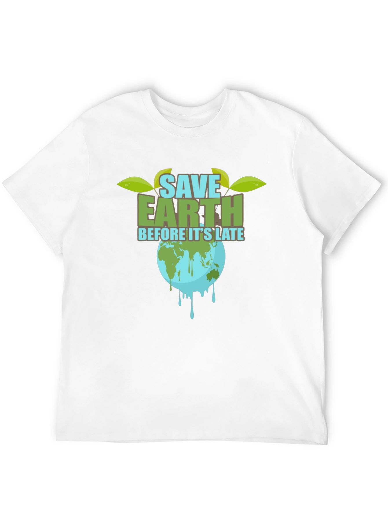 Save Earth Graphic Tee - Environmental Awareness T-Shirt