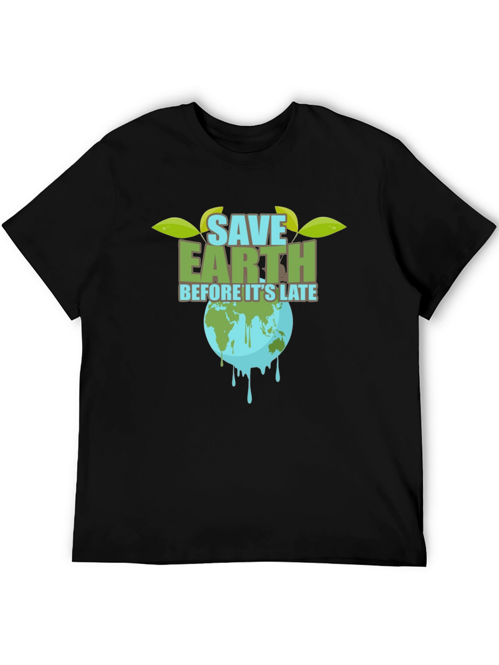 Save Earth Graphic Tee - Environmental Awareness T-Shirt