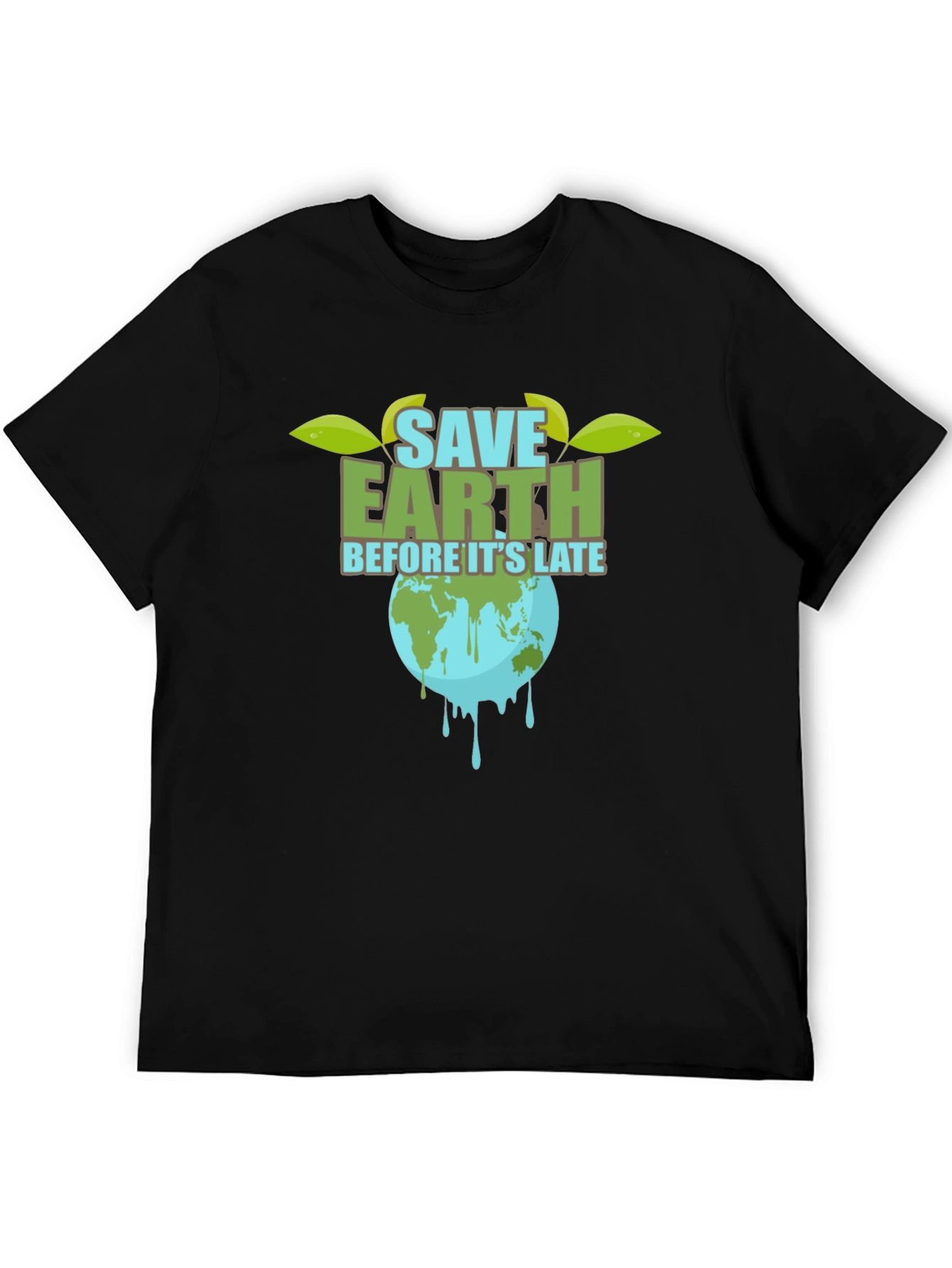 Save Earth Graphic Tee - Environmental Awareness T-Shirt