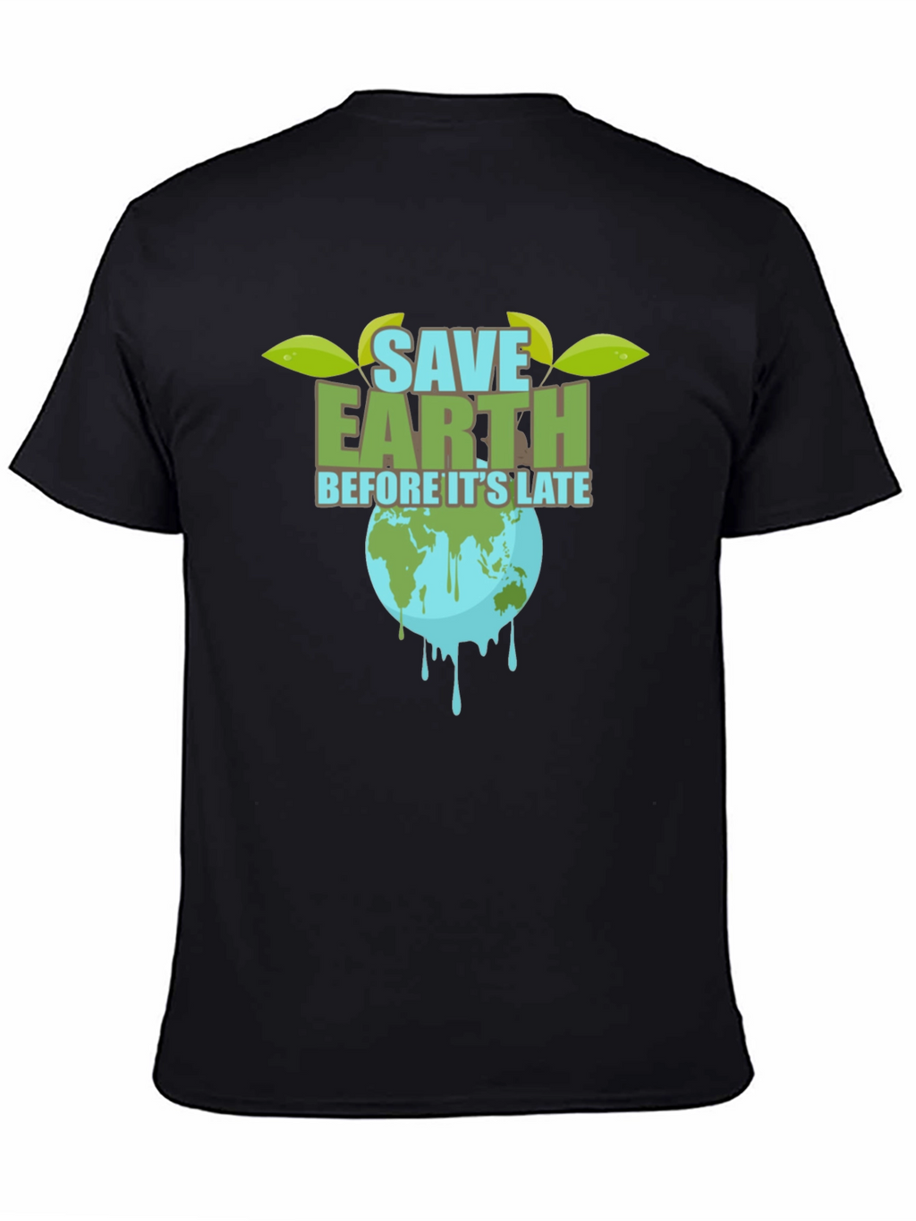 Save Earth Graphic Tee - Environmental Awareness T-Shirt