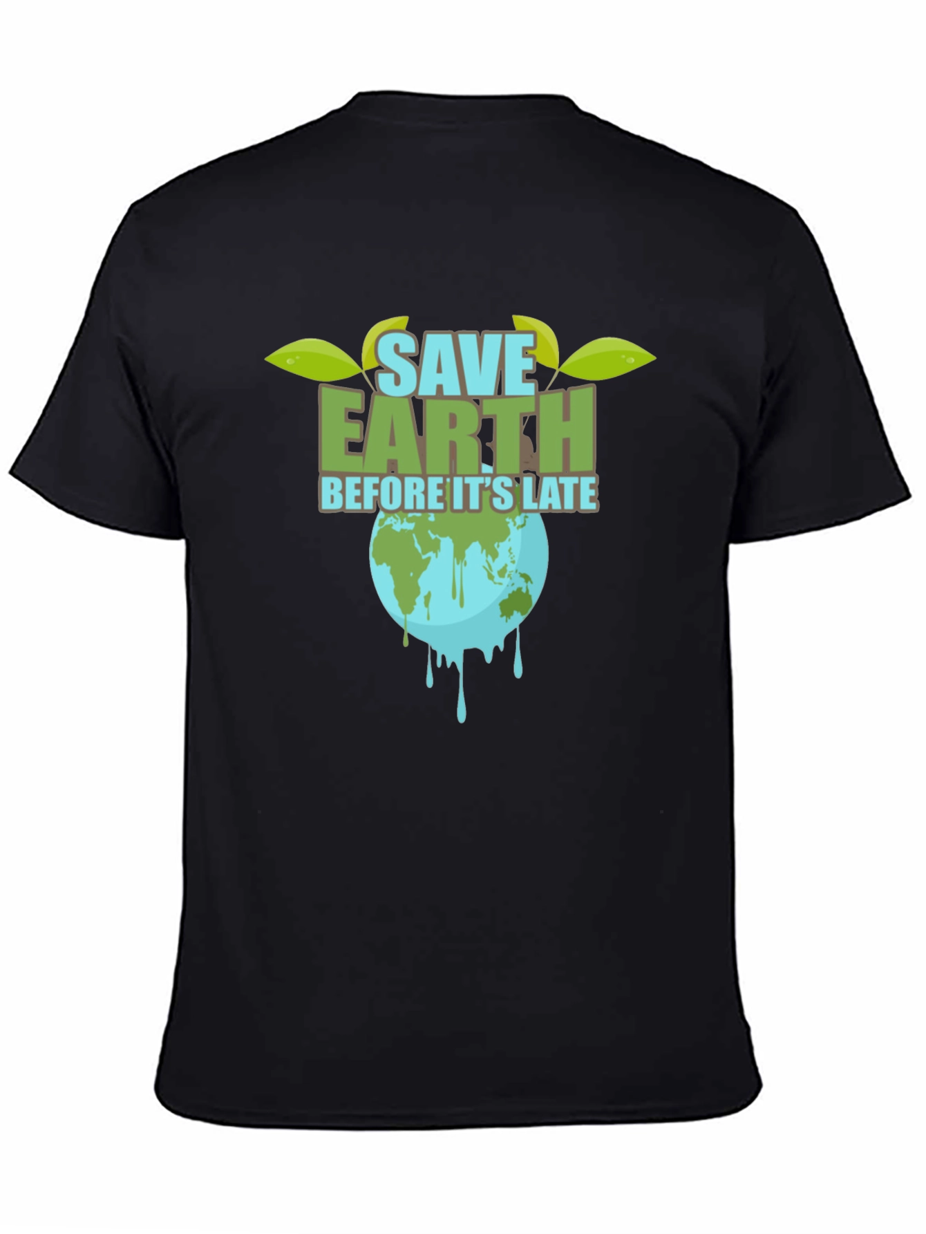 Save Earth Graphic Tee - Environmental Awareness T-Shirt