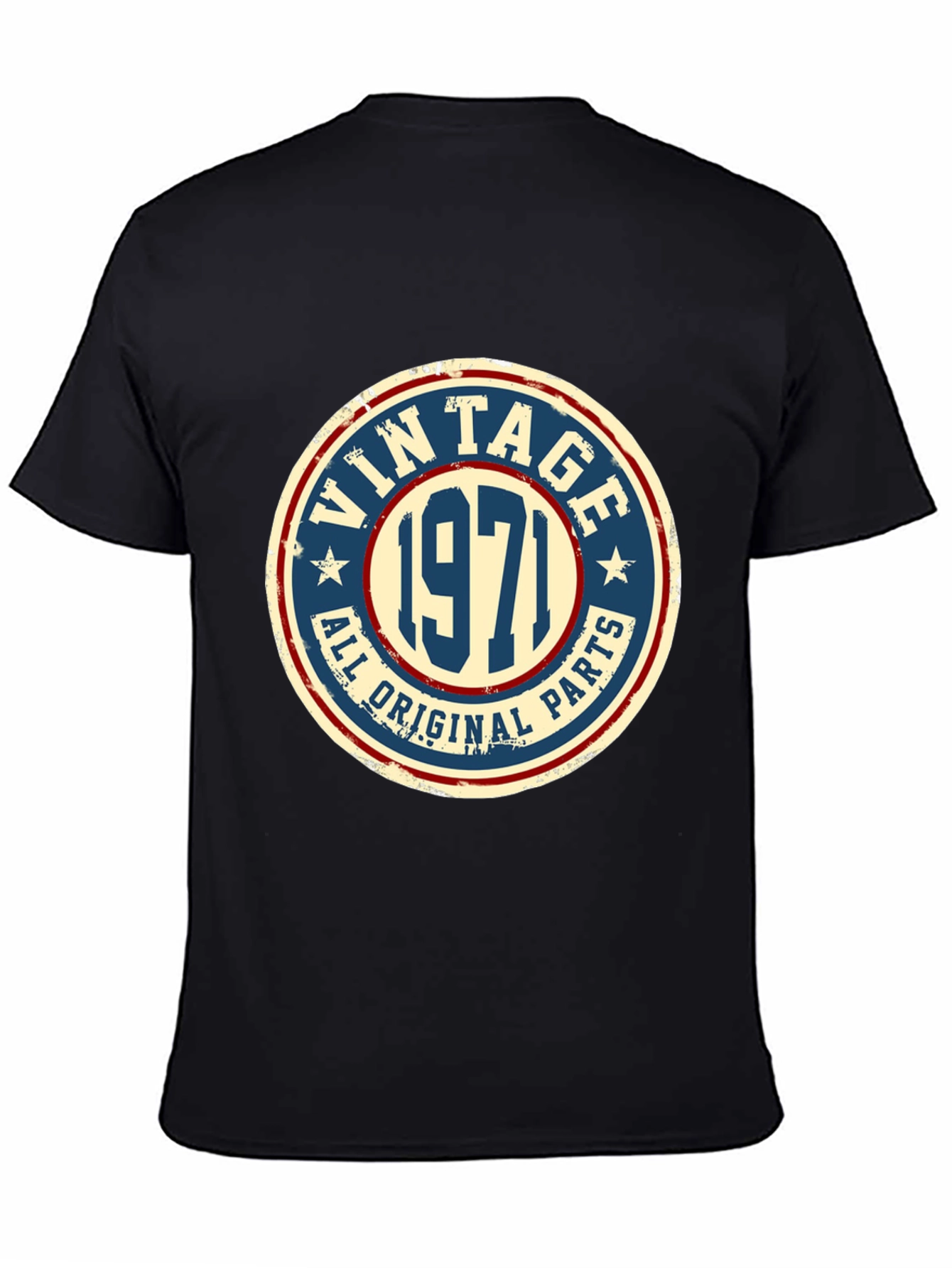 Vintage 1971 All Original Parts Graphic T-Shirt