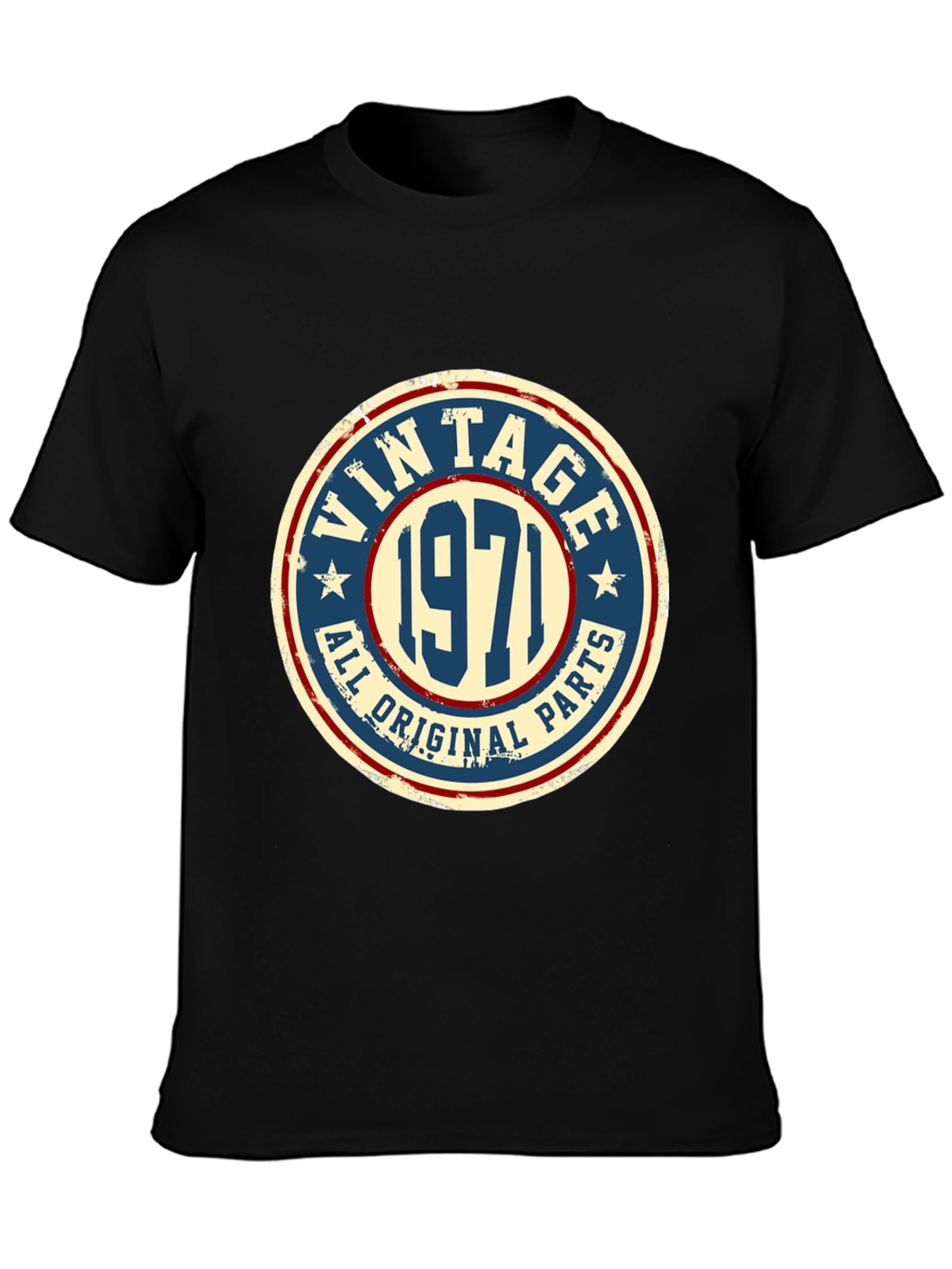 Vintage 1971 All Original Parts Graphic T-Shirt