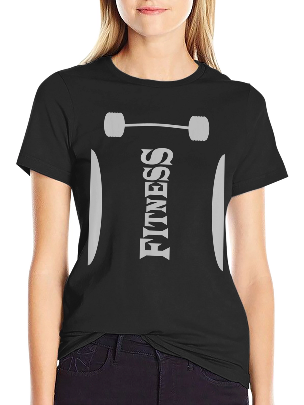 Fitness Graphic Tee - Black