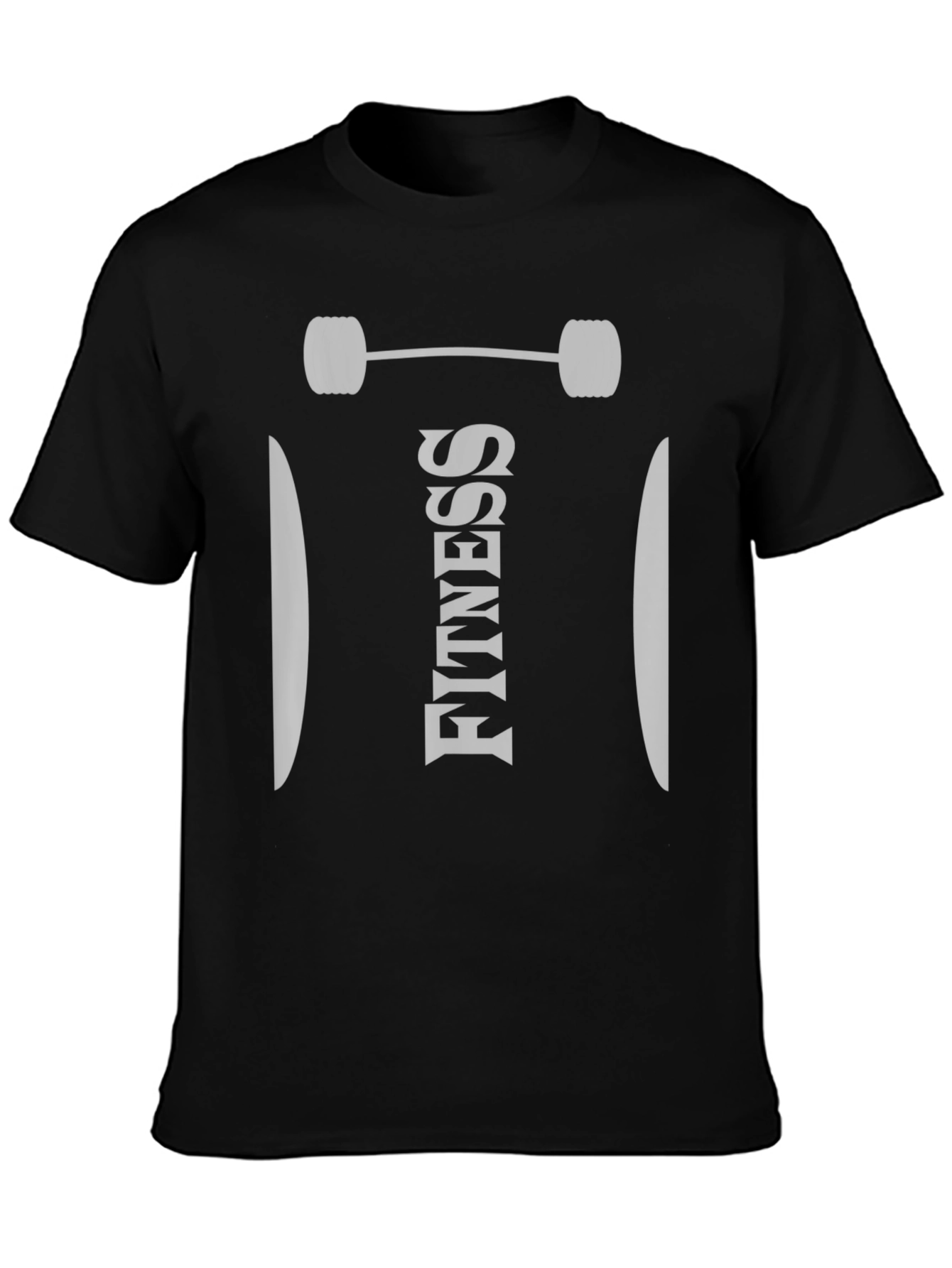 Fitness Graphic Tee - Black
