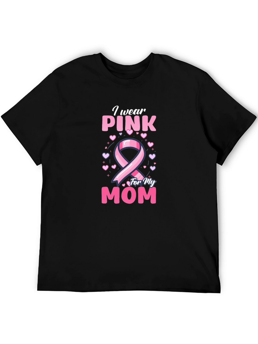 Pink Ribbon Breast Cancer Awareness T-Shirt