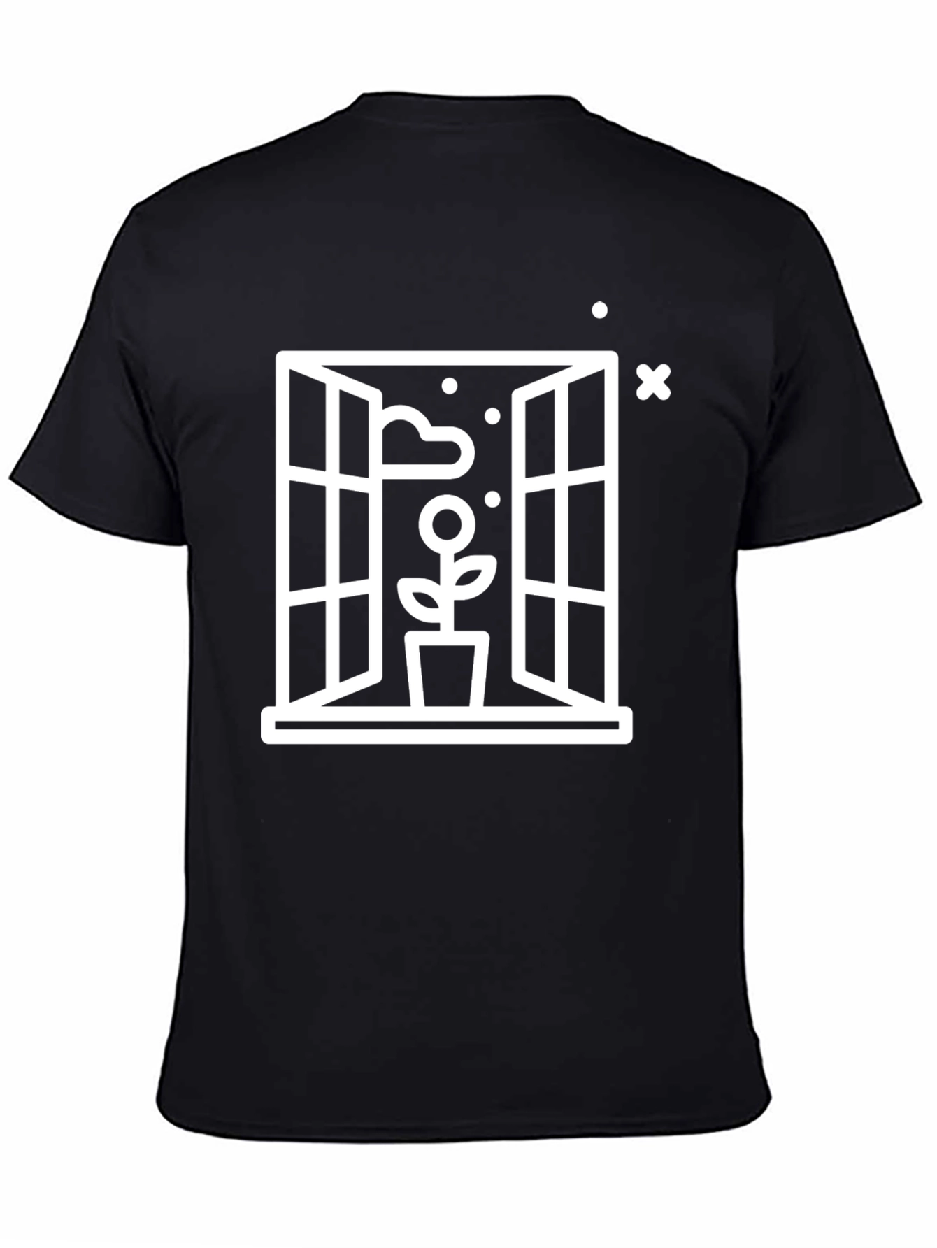 Window Flower Graphic Tee - Unisex