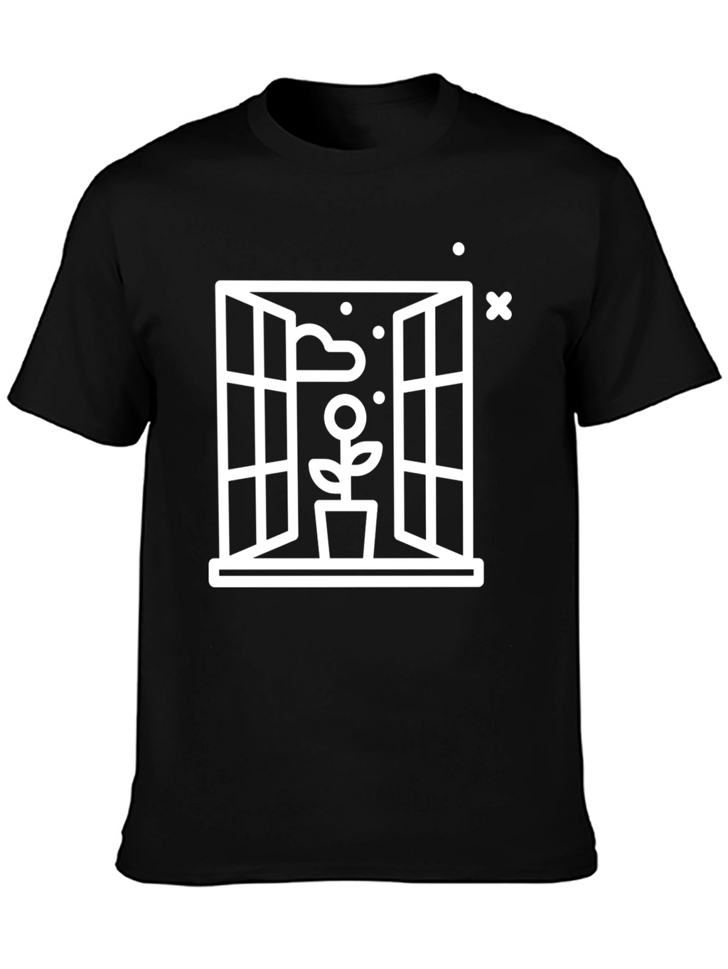 Window Flower Graphic Tee - Unisex