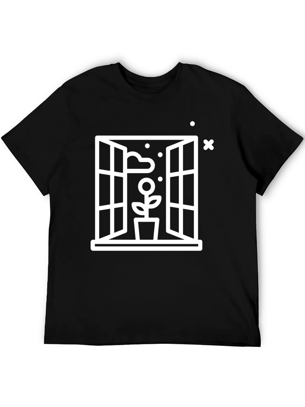 Window Flower Graphic Tee - Unisex