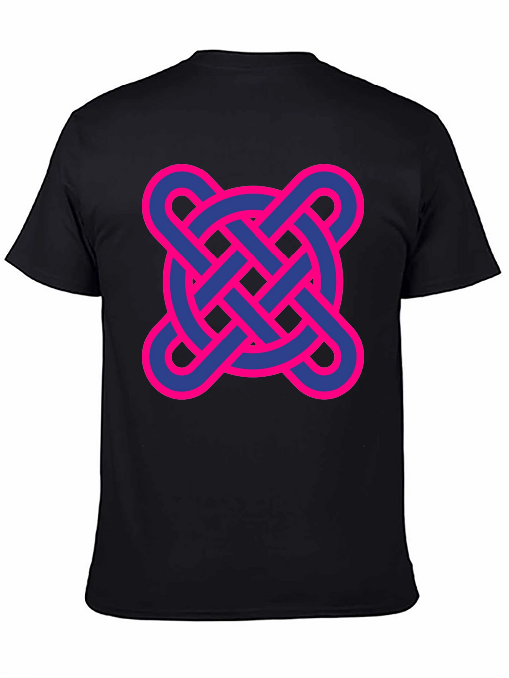 Adinkra Symbol Graphic T-Shirt - Black