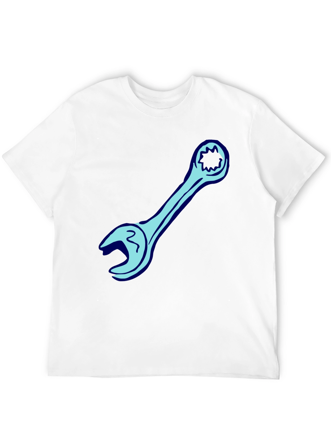 Wrench Graphic Tee - Cool Mechanic Shirt