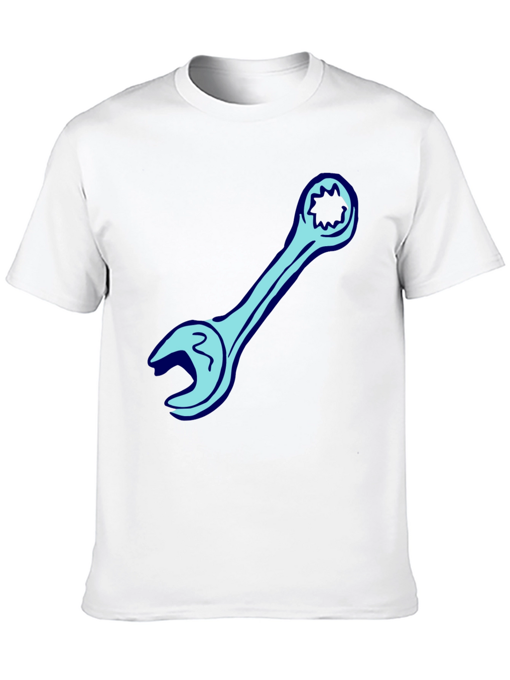 Wrench Graphic Tee - Cool Mechanic Shirt