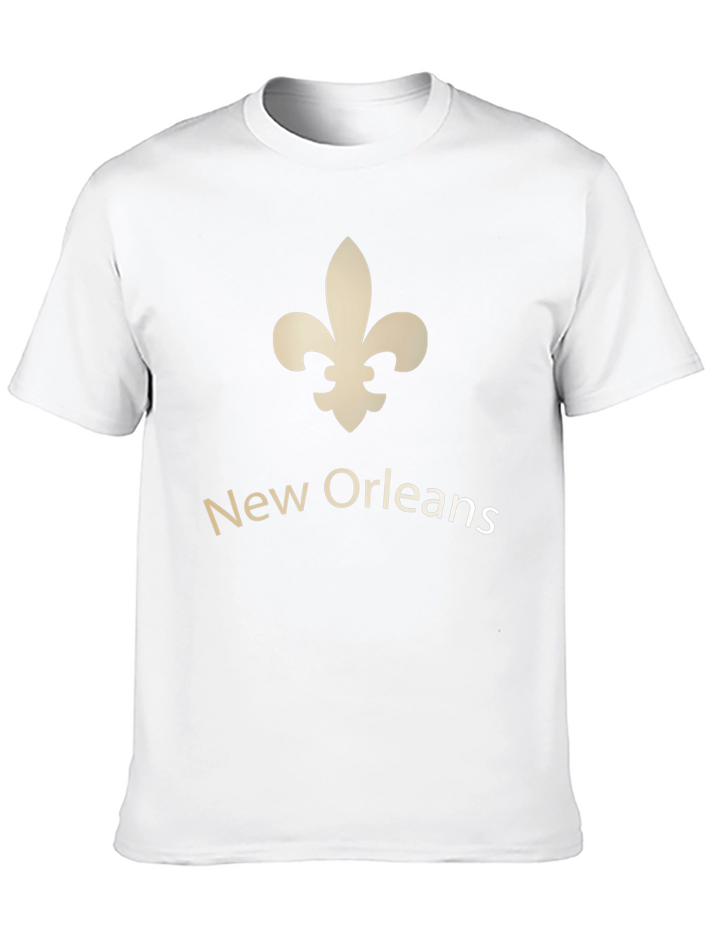 New Orleans Fleur-de-lis Black T-Shirt