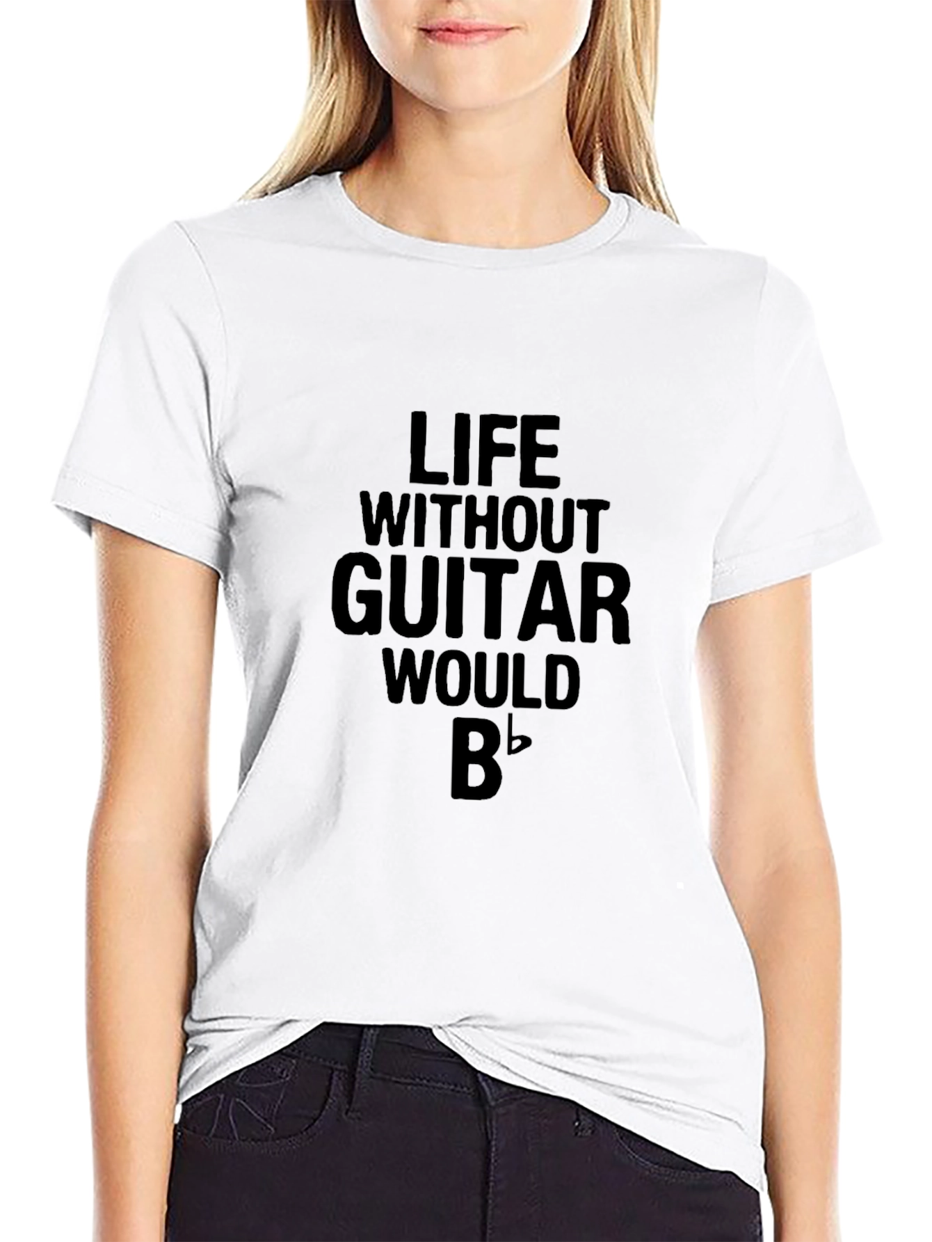 Life Without Guitar B Flat T-Shirt
