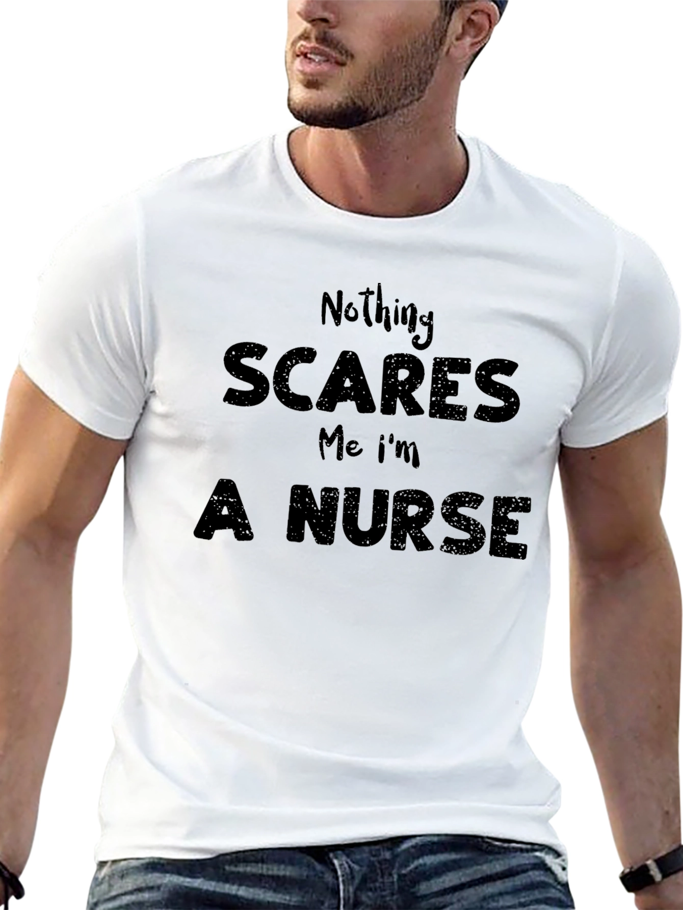 Nothing Scares Me Im A Nurse T-Shirt
