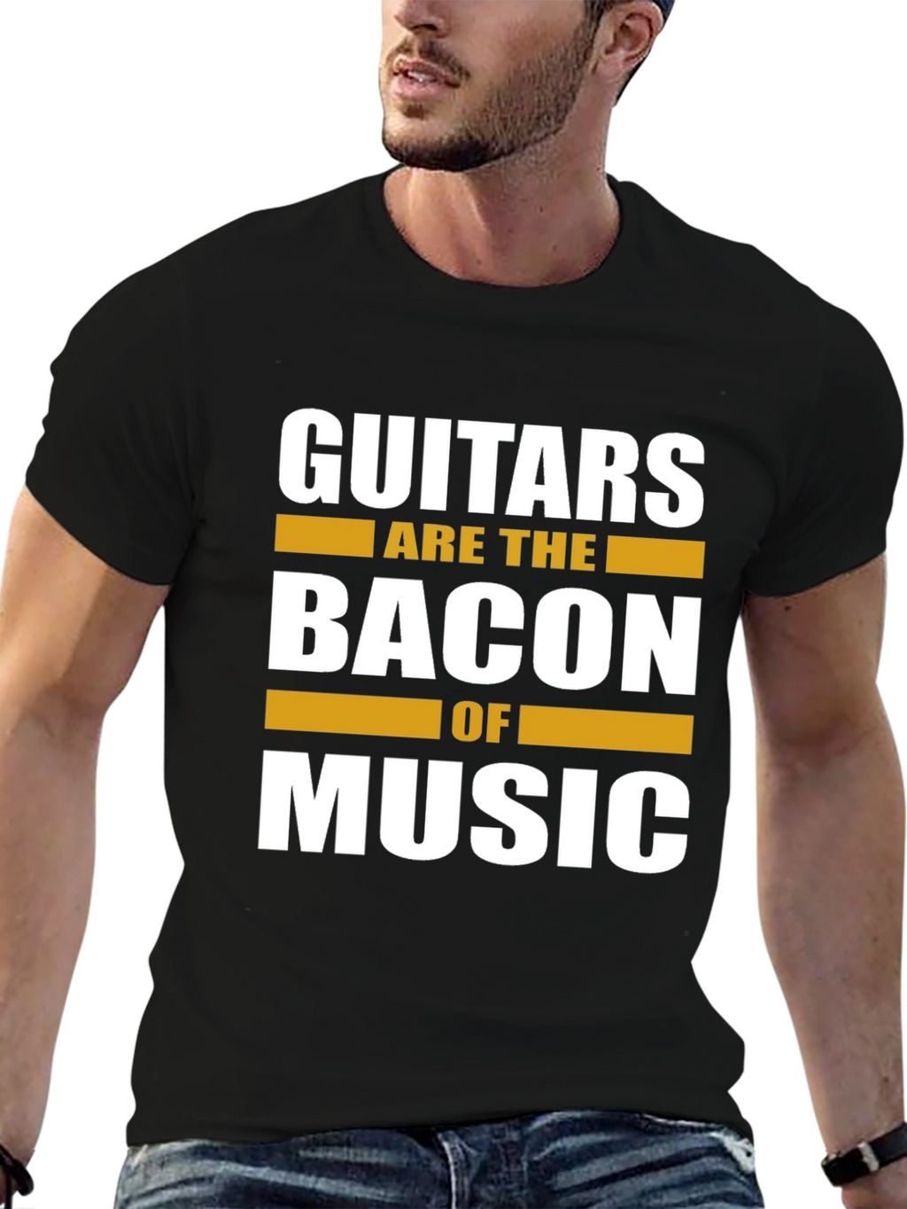 Guitars Are The Bacon Of Music T-Shirt
