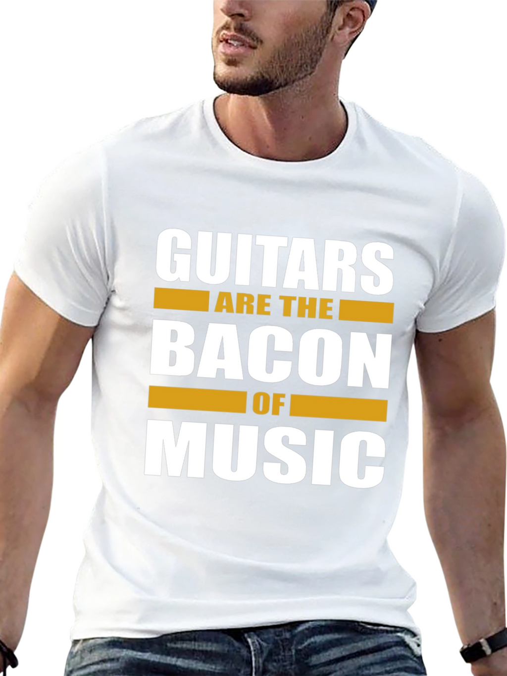 Guitars Are The Bacon Of Music T-Shirt