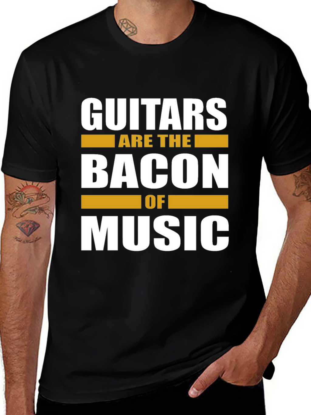 Guitars Are The Bacon Of Music T-Shirt