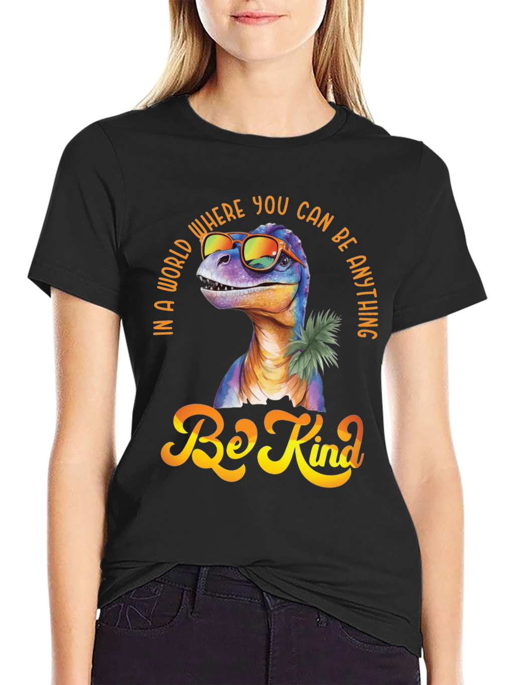 Be Kind Dinosaur T-Shirt