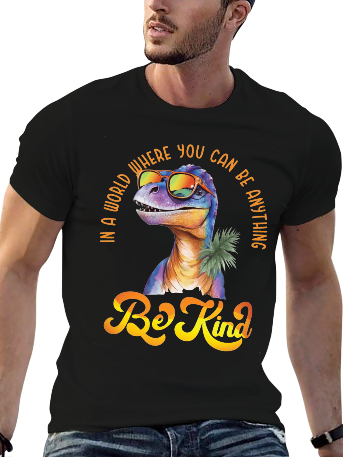 Be Kind Dinosaur T-Shirt
