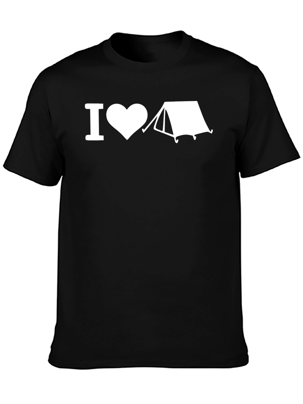 I Heart Camping Tee - Outdoor Adventure T-Shirt
