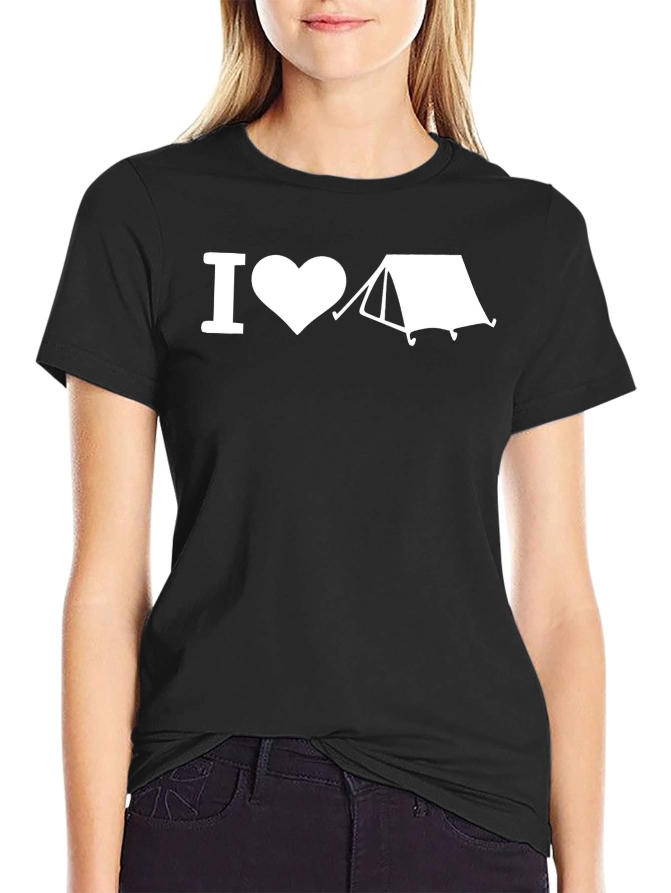 I Heart Camping Tee - Outdoor Adventure T-Shirt