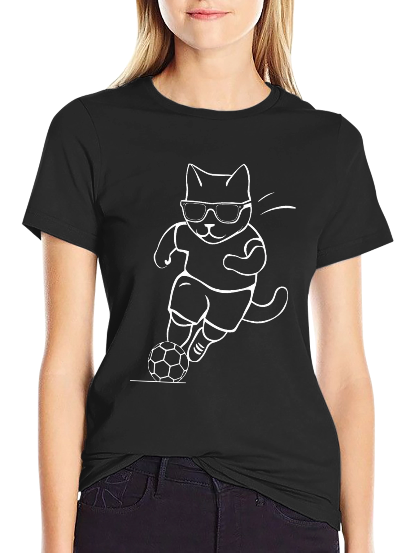 Cool Cat Soccer T-Shirt