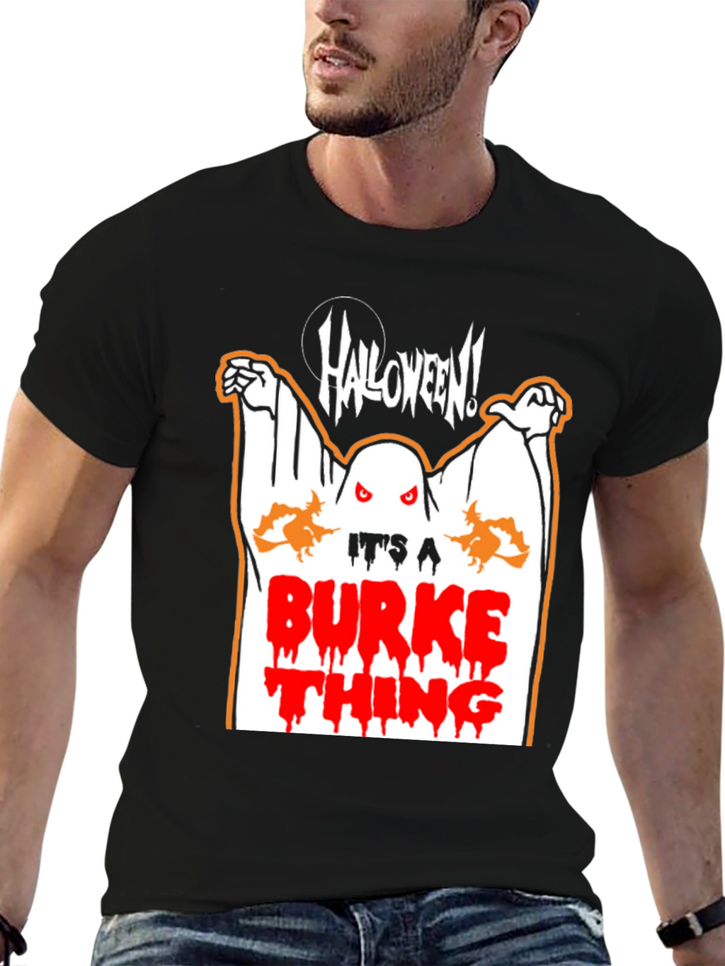 Halloween Burke Thing Graphic Tee
